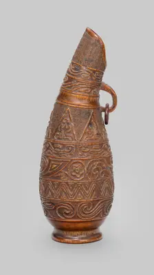 Miniature Bottle in the Form of an Ancient Bronze Jar (Hu), Ming dynasty (1368-1644). Creator: Unknown
