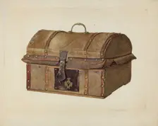 Miniature Chest, 1939. Creator: Carl Buergerniss