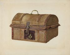 Miniature Chest, 1939. Creator: Carl Buergerniss