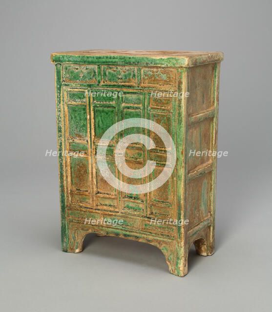 Miniature Chest (Mingqi), Ming dynasty (1368-1644). Creator: Unknown.