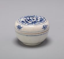 Miniature Covered Box with Knob, Late 15th/early 16th century. Creator: Unknown