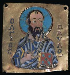 Miniature depiction of St Paul, 10th century