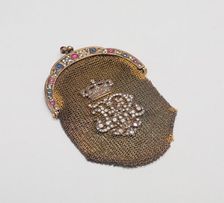 Miniature Evening Purse, Russia, c. 1890/1900. Creator: Unknown