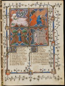 Miniature from a manuscript of the Roman de la Rose by Guillaume de Lorris and Jean de Meun, 1353. Artist: Master of the Rose novels (active Second Half of 14th cen.)
