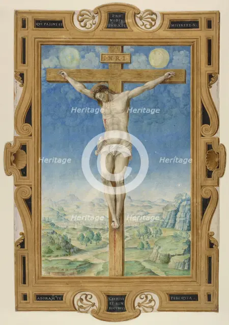 Miniature from a Missal, about 1545. Creator: Vincent Raymond.