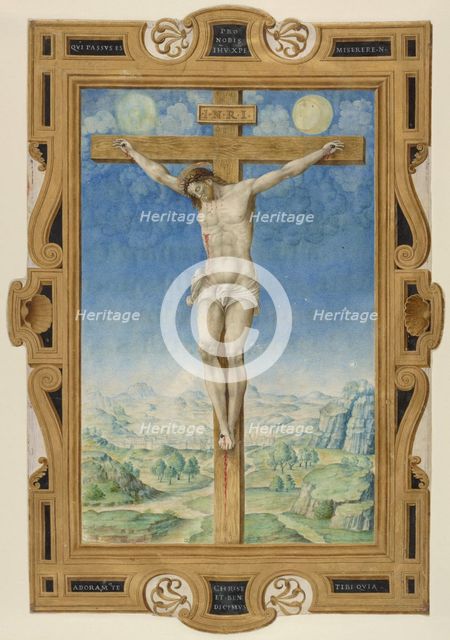 Miniature from a Missal, about 1545. Creator: Vincent Raymond.