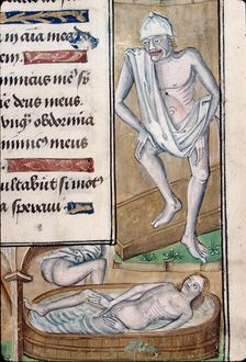 Miniature from Heures à l'usage d'Amiens, Late 15th century. Creator: Anonymous master