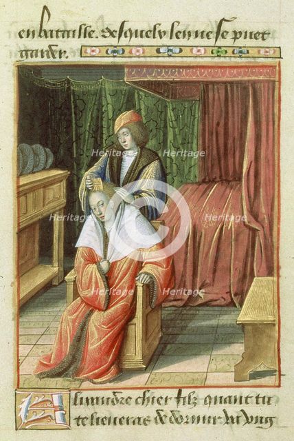 Miniature from Le Secret des secrets (Français 18145), 15th century. Creator: Anonymous master.