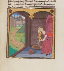 Miniature from Roman de Troie en prose (Français 254) , 1467. Creator: Anonymous master