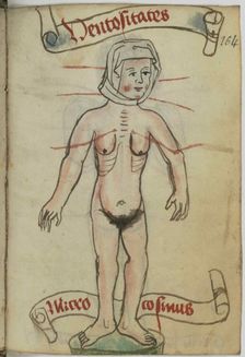 Miniature from Recueil de prières, suivi de notions astrologiques (Allemand 124), 15th century. Creator: Anonymous master