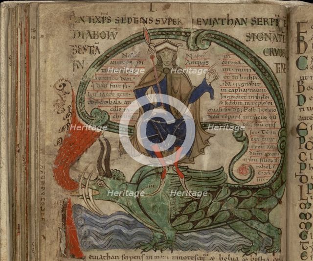 Miniature from the Manuscript Liber Floridus.