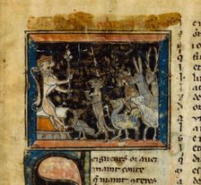 Miniature from the Le Roman de Renart , 13th century. Creator: Anonymous