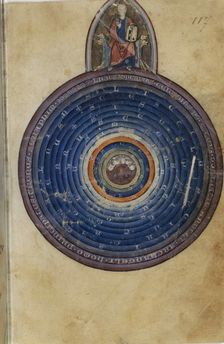 Miniature from the L'Image du Monde by Gossuin de Metz, 13th century. Creator: Anonymous
