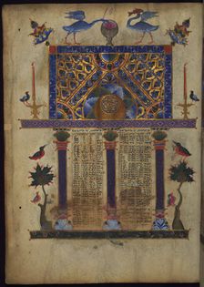 Miniature from the Toros Roslin Gospels, 1262