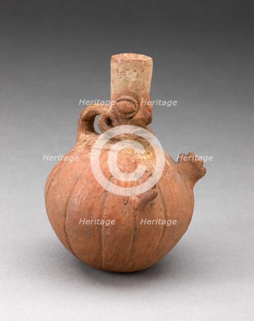 Miniature Gourd-Shaped Bottle in the Form of a Figure, A.D. 1450/1532. Creator: Unknown.