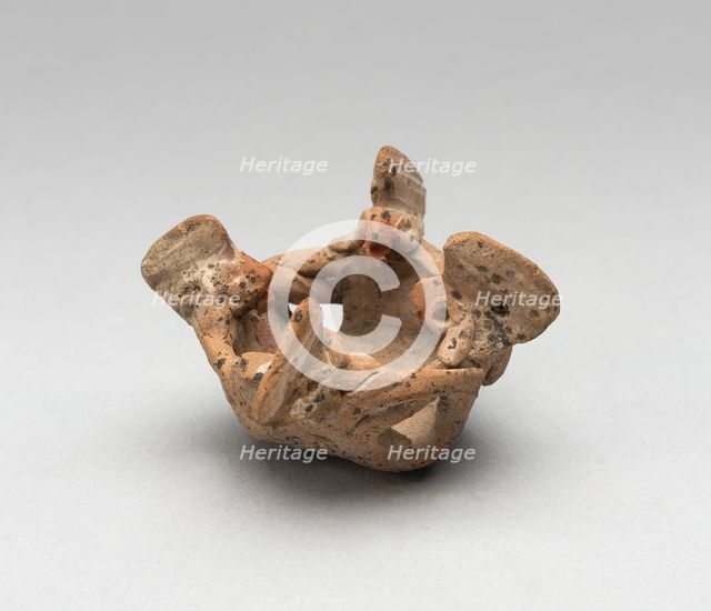 Miniature Group of Four Figures in a Circle with Linked Arms, 500 B.C./300 B.C. Creator: Unknown.