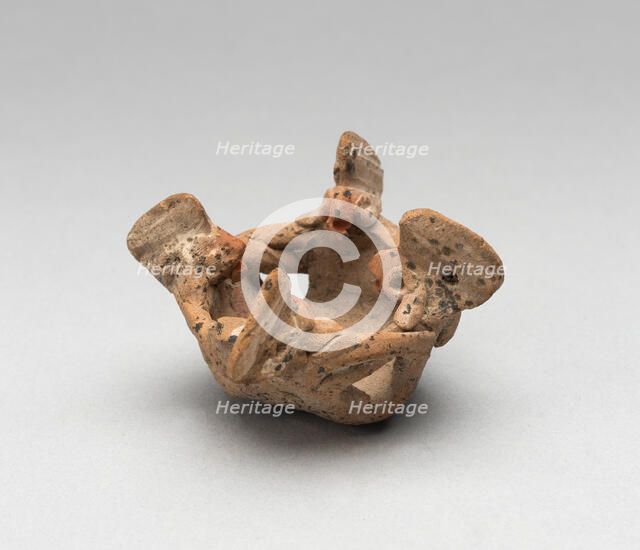 Miniature Group of Four Figures in a Circle with Linked Arms, 500 B.C./300 B.C. Creator: Unknown.