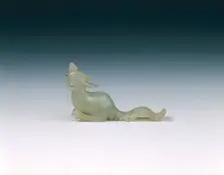 Miniature jade phoenix, Tang dynasty, China, 618-906. Creator: Unknown