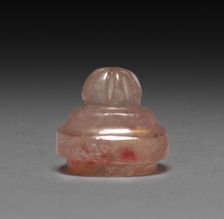 Miniature Jar (cover), 19th-early 20th century. Creator: Unknown