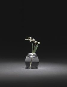 Miniature Lily of the Valley, late 1800s-early 1900s. Creator: House of Fabergé (Russian, 1842-1918), firm of