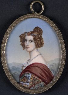 Miniature painting, c1830. Creator: Joseph Karl Stieler