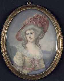 Miniature painting, Late 1780s. Creator: A Shelley