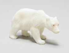 Miniature Polar Bear, Saint Petersburg, c. 1890/00. Creator: Fabergé Workshop