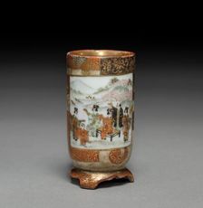 Miniature Porcelain Vase , 1800's. Creator: Unknown