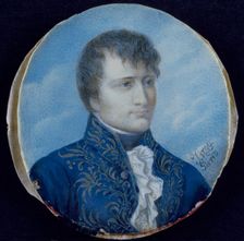 Miniature portrait of Napoléon Bonaparte, c1800-1804. Creator: Unknown
