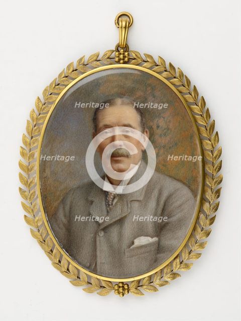 Miniature Portrait of John Feeney, 1907.  Creator: Allen Edward Everitt.