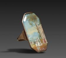 Miniature Ring, 1800s. Creator: Unknown