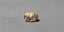 Miniature Round Basket, late 1800s-early 1900s. Creator: Unknown