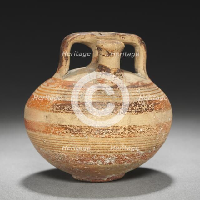 Miniature Stirrup Jar, c. 1350-1300 BC. Creator: Unknown.