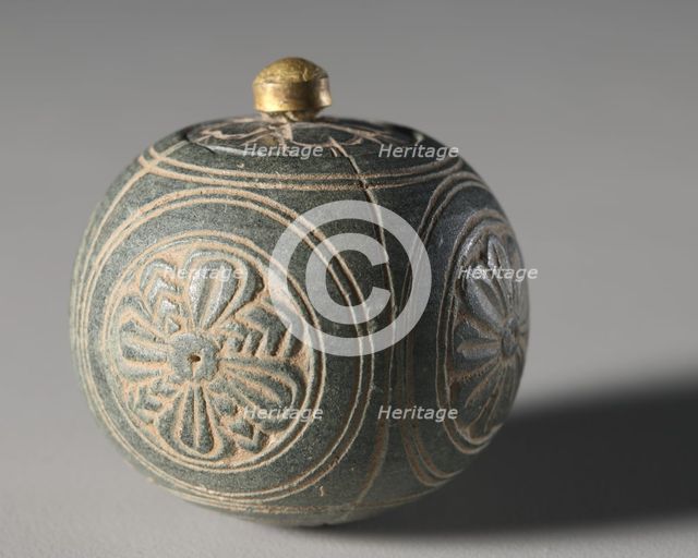 Miniature Stone Reliquary or Toilette Casket, 1-100. Creator: Unknown.