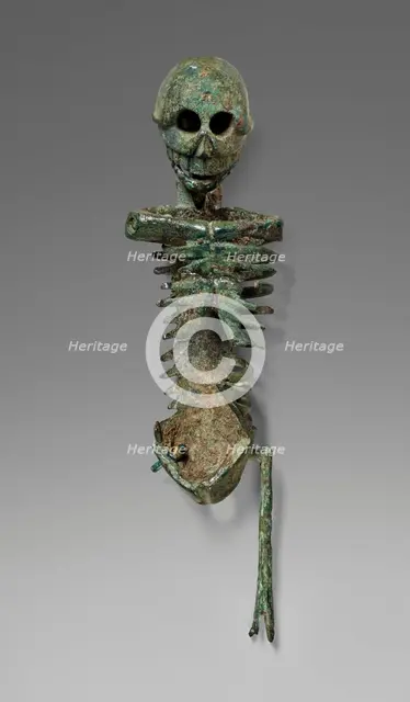 Miniature Skeleton, 25 B.C.-A.D. 100. Creator: Unknown.
