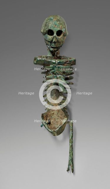 Miniature Skeleton, 25 B.C.-A.D. 100. Creator: Unknown.