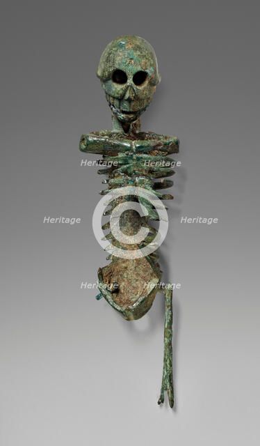 Miniature Skeleton, 25 B.C.-A.D. 100. Creator: Unknown.