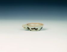 Miniature spouted qingbai bowl, Yuan dynasty, China, 14th century. Creator: Unknown