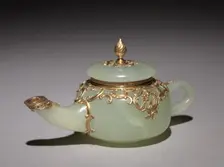 Miniature Teapot, before 1896. Creator: House of Fabergé (Russian, 1842-1918); Mikhail Evlampievich Perkhin (Russian, 1860-1903)