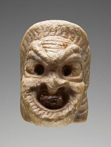 Miniature Theatrical Mask, 2nd century A.D. Creator: Unknown