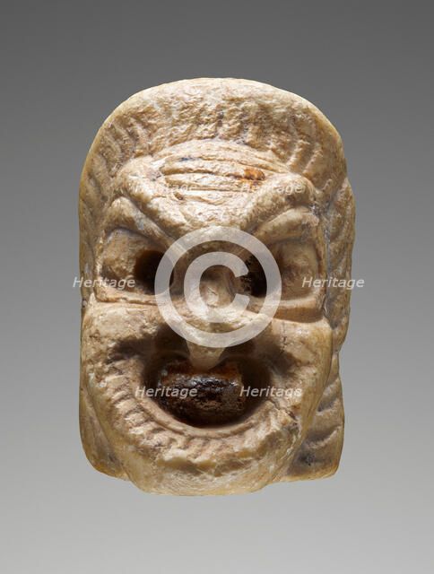Miniature Theatrical Mask, 2nd century A.D. Creator: Unknown.