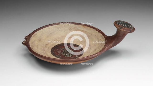 Miniature Tray Depicting a Frog, A.D. 1450/1532. Creator: Unknown.