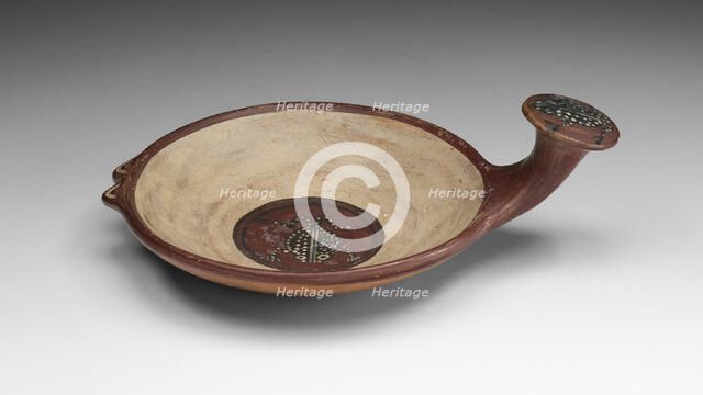 Miniature Tray Depicting a Frog, A.D. 1450/1532. Creator: Unknown.