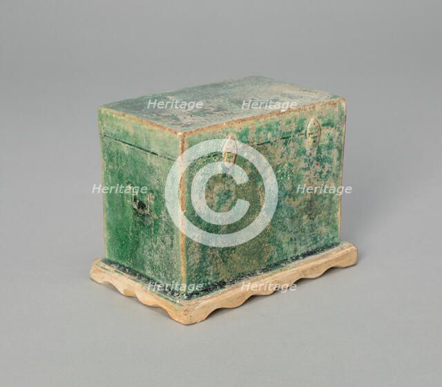 Miniature Trunk (Mingqi), Ming dynasty (1368-1644). Creator: Unknown.