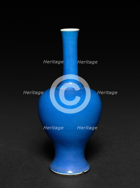 Miniature Vase, 1662-1722. Creator: Unknown.