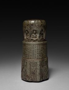 Miniature Votive Stupa, 435. Creator: Unknown