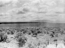Minidoka Project - U.S. Reclamation Bureau. Minidoka Desert in 1905, Before Irrigation, 1912. Creator: Harris & Ewing