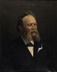 Minister Josef Jirecek, 1890. Creator: Franz Zenisek