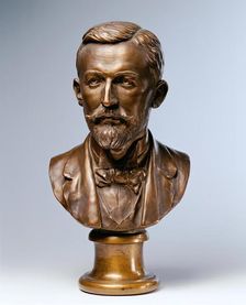 Ministerial Secretary Dr. Josef Ritter von Zumbusch, the artist's second son, 1897. Creator: Kaspar Clemens Zumbusch