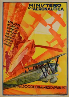 Ministero dell'Aeronautica, 1934. Creator: Francisi; Raffaele (1901-1945)